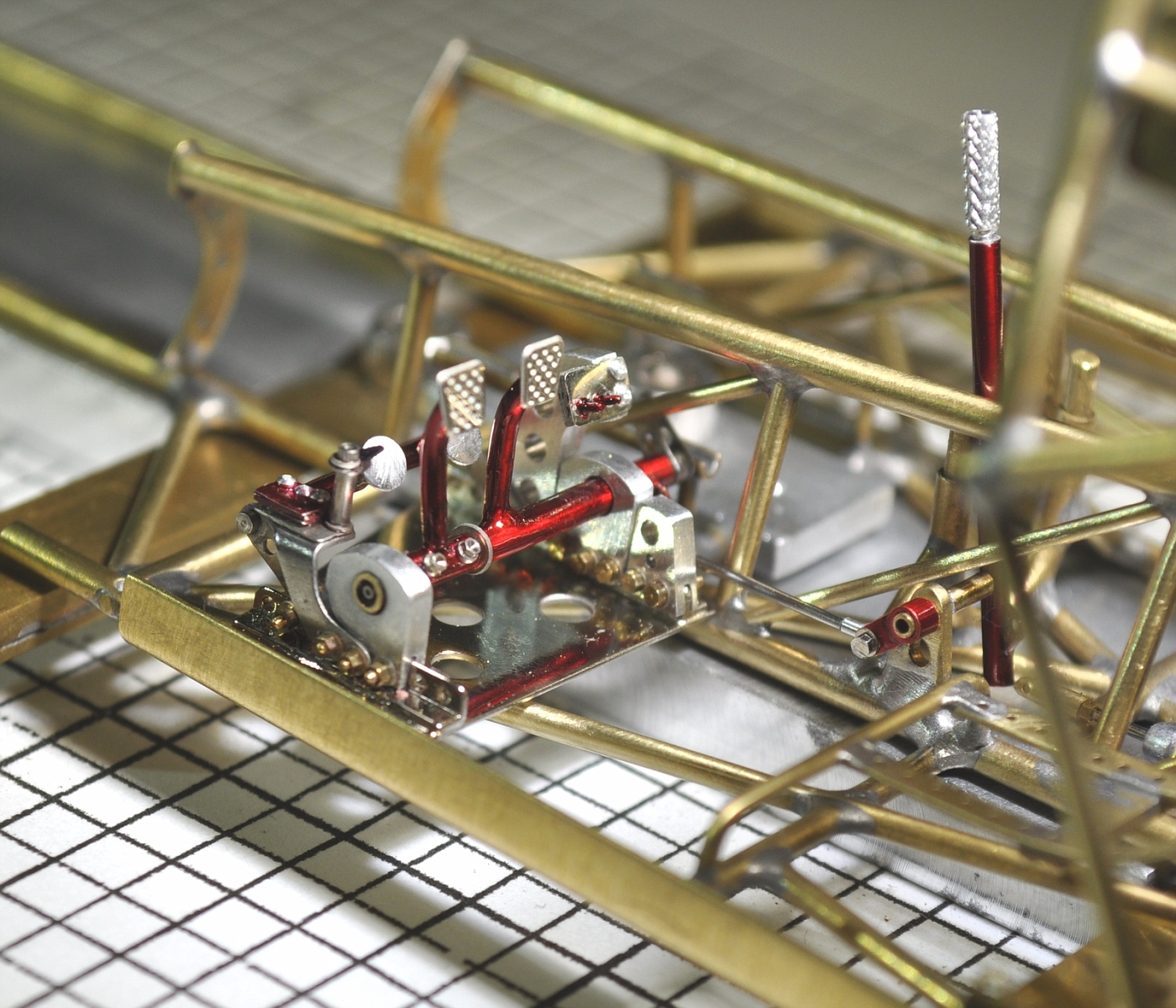 Henry J Twin Turbo Pedal Assembly MockUp 119