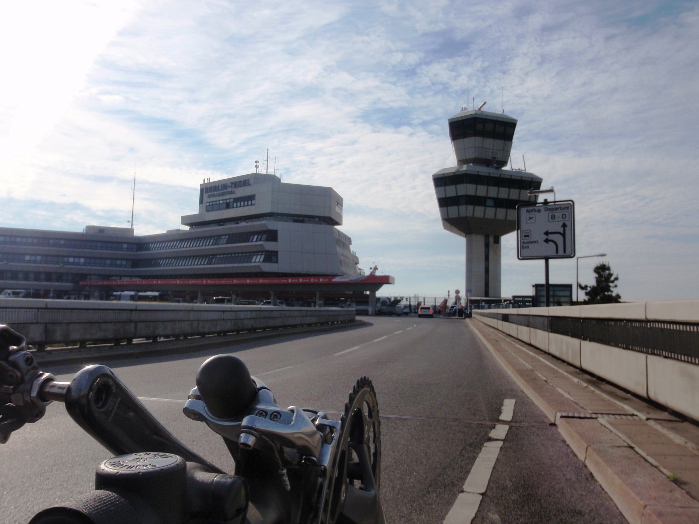 Arriving Airport Berlin-Tegel