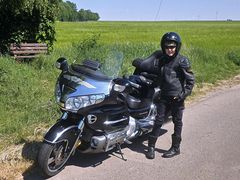 Hardbiker auf dem Weg zur Wilhelmshöhe