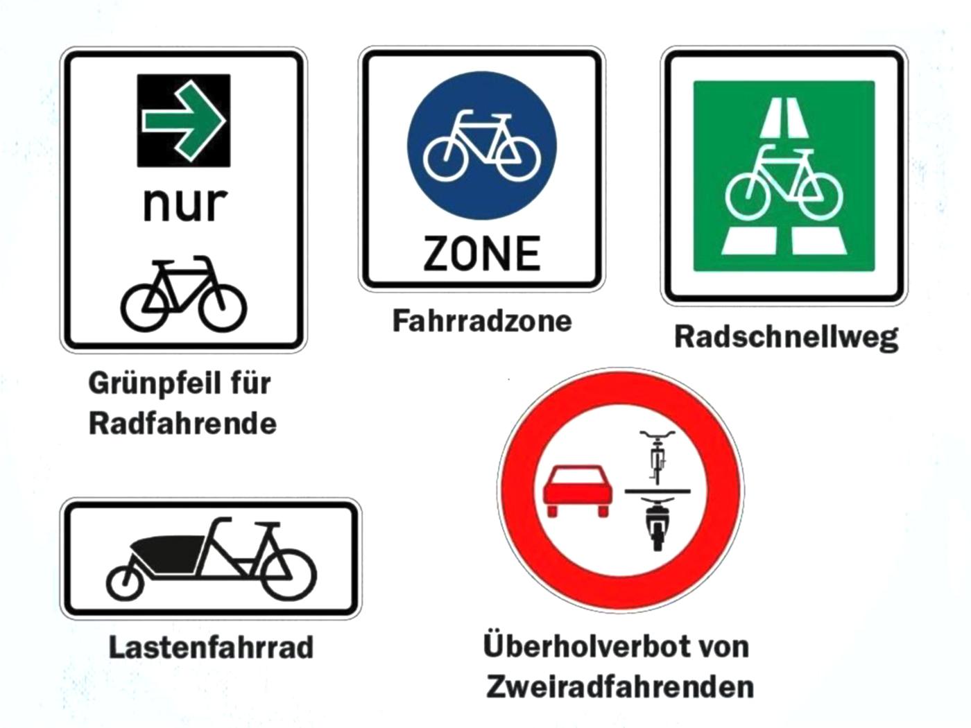 Neue Verkehrszeichen