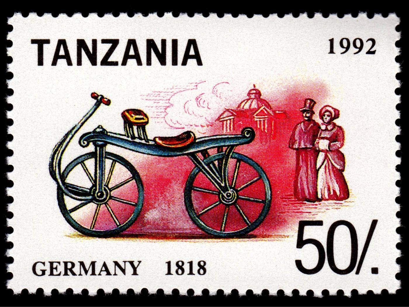 Historie of bikes - Germany 1818