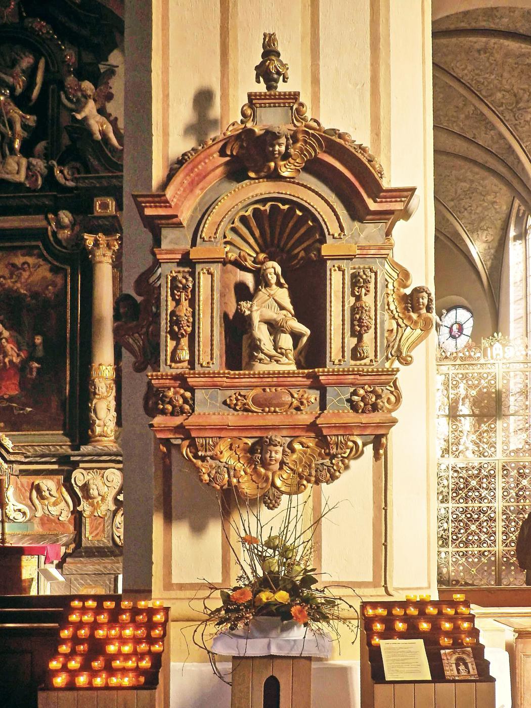 In der Abteikirche