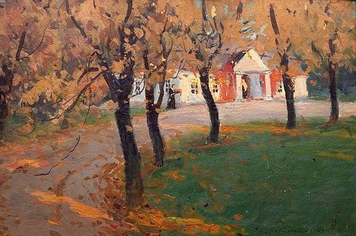 Manor House in Autumn (undated)