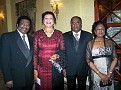 Dr Reginald  and  Mrs Bernadette Crosley,Dr Christian and Mrs Marlene Lauriston.