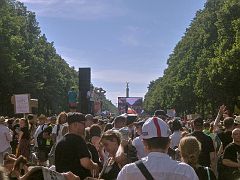 Blick Richtung Siegessäule