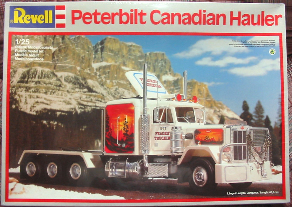 Photo: 00 Boxart | 07456 Peterbilt 359 Canadian Hauler Revell 1-25