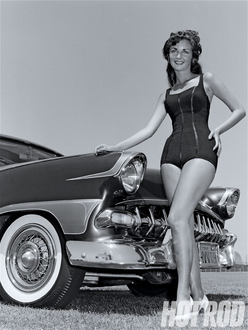 Photo: hot rod pinup girls-Bill Burnett | 1955 Ford Bill Burnett -  EdSchelhaas album | Rik Hoving | Custom Car Photo Archive | Fotki.com,  photo and video sharing made easy.