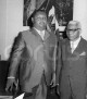 F. Duvalier a few weeks before his death with his son Jn. Claude Duvalier