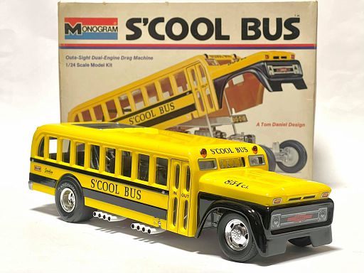 MONOGRAM S'COOL BUS # album | DRASTIC PLASTICS MODEL CAR