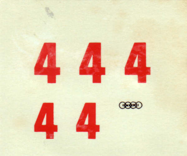 Photo: Auto Union Decals | MATCHBOX Auto Union 1/32 scale #PK-312 album ...