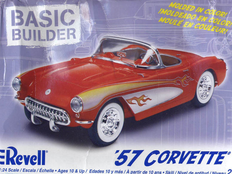 1957 CORVETTE 1/16 SCALE 模型製作用品