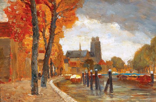 Scene in Dordrecht (undated)
