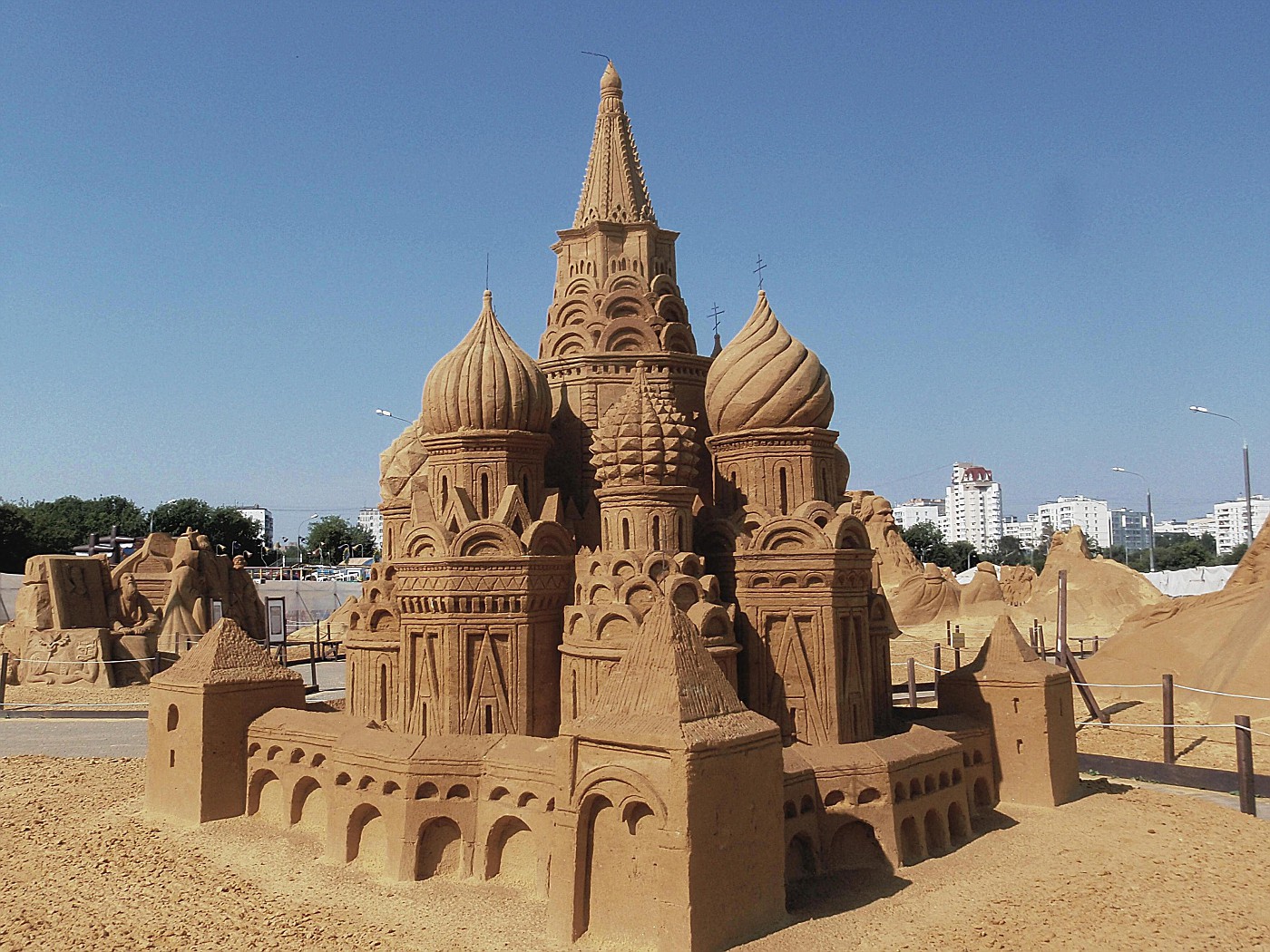 Sand sculpture