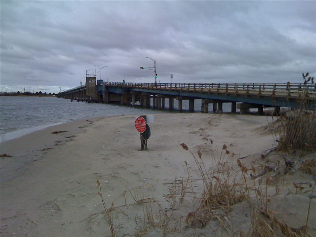 Photo: Corson's Inlet Bridge that connects Ocean City to Strathmere, Nj ...