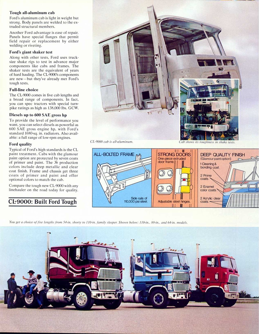 Ford CL9000 1977 album Dutch Model Truck Club photo and