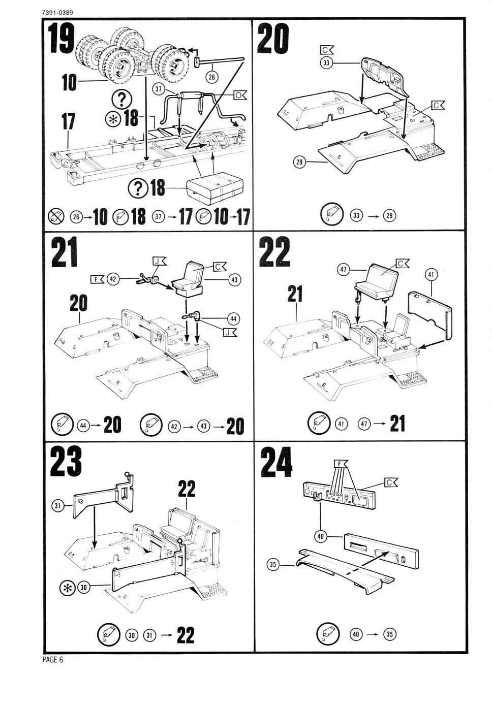 Photo rev7391 132 GMC Wrecker (M62)p06 07391 GMC Wrecker Revell 1