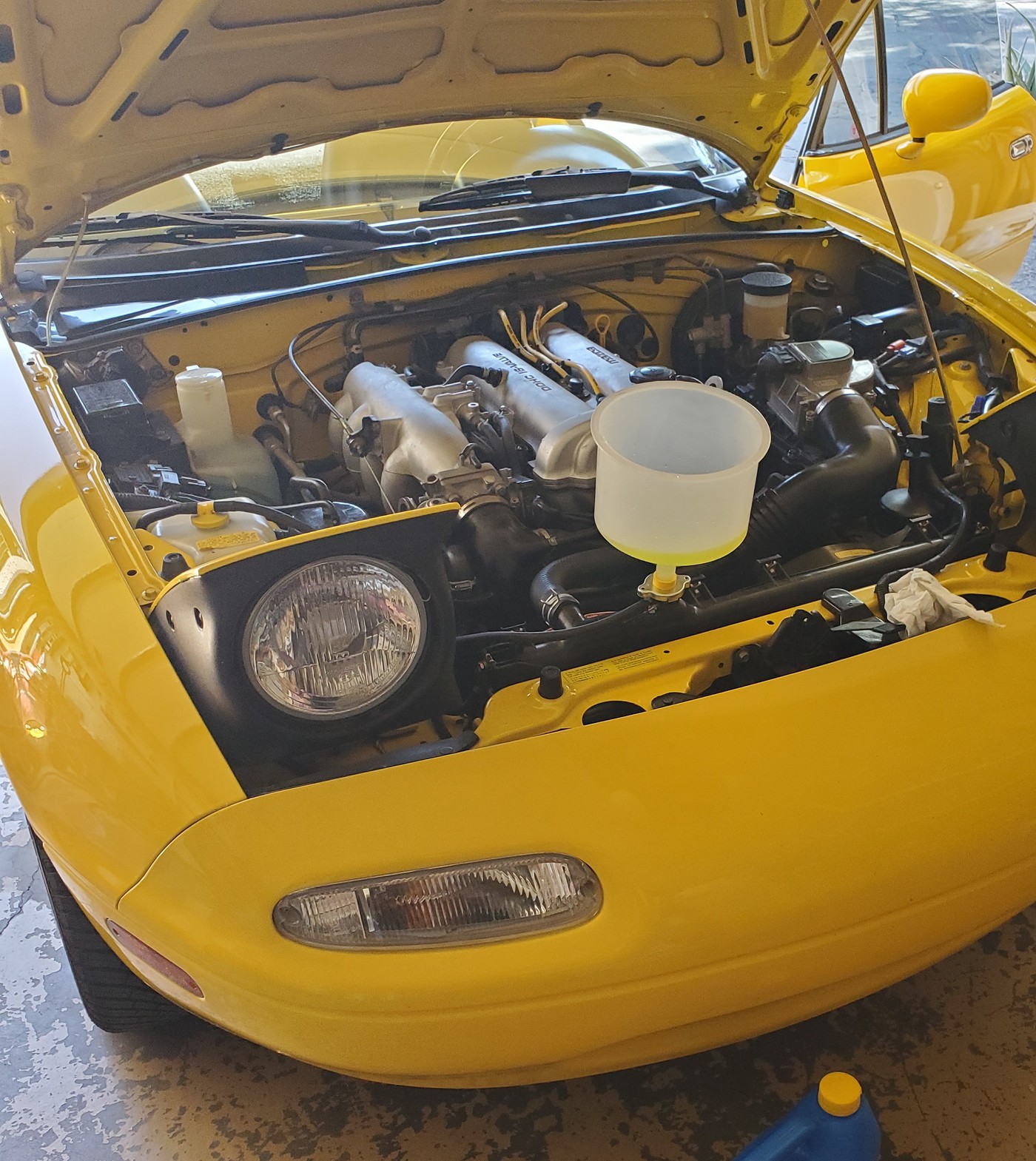A clean engine bay is a happy engine bay, time for a pre winter cleaning! :  r/Miata
