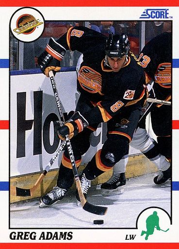 Bob Errey 1990 Score Hockey #255 NHL Pittsburgh Penguins Left Wing