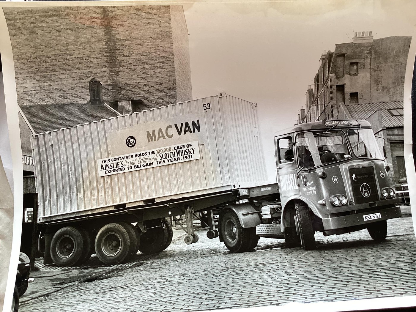 Photo NSX571J Atkinson Driver William Denham Russell of Bathgate album Boballoa