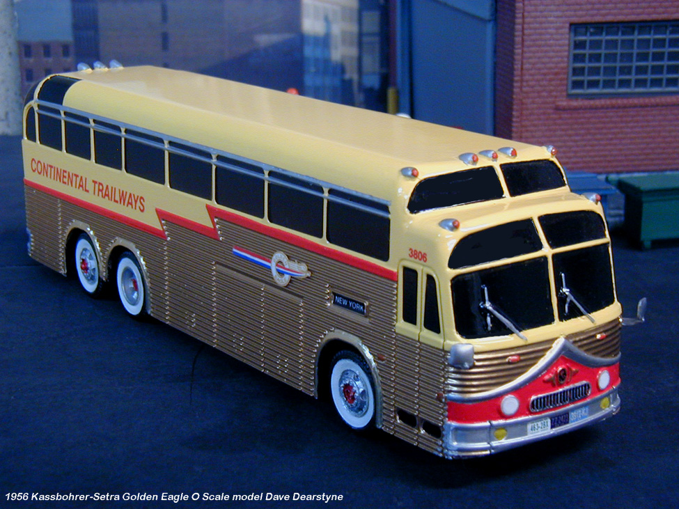 Photo: Continental Trailways 1956 Golden Eagle | TRAILWAYS SYSTEM