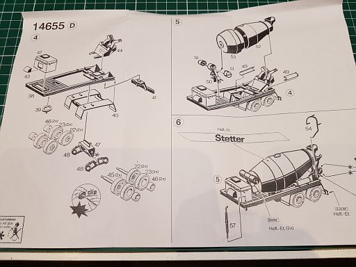 Kibri 14655 MB SK Fahrmischer Sattelzug album | Dutch Model Truck Club