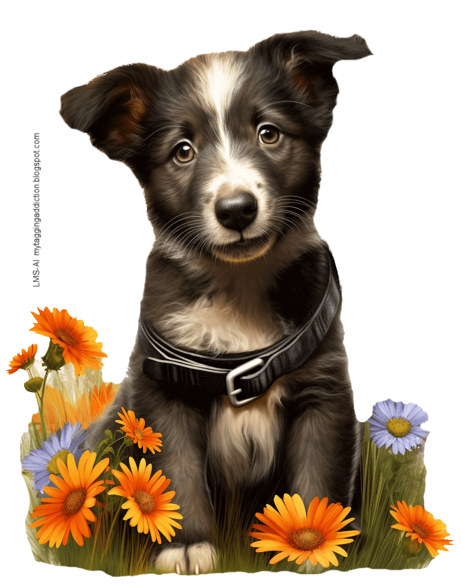 Photo Border Collie puppy1 LMS dogs album LindasTags