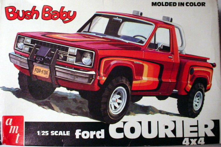 amt　FORD COURIER 4x4 Bush Baby　1/25　MATCHBOX Photo from AMT 1979 Ford Courier Bush baby #2706 album | DRASTIC