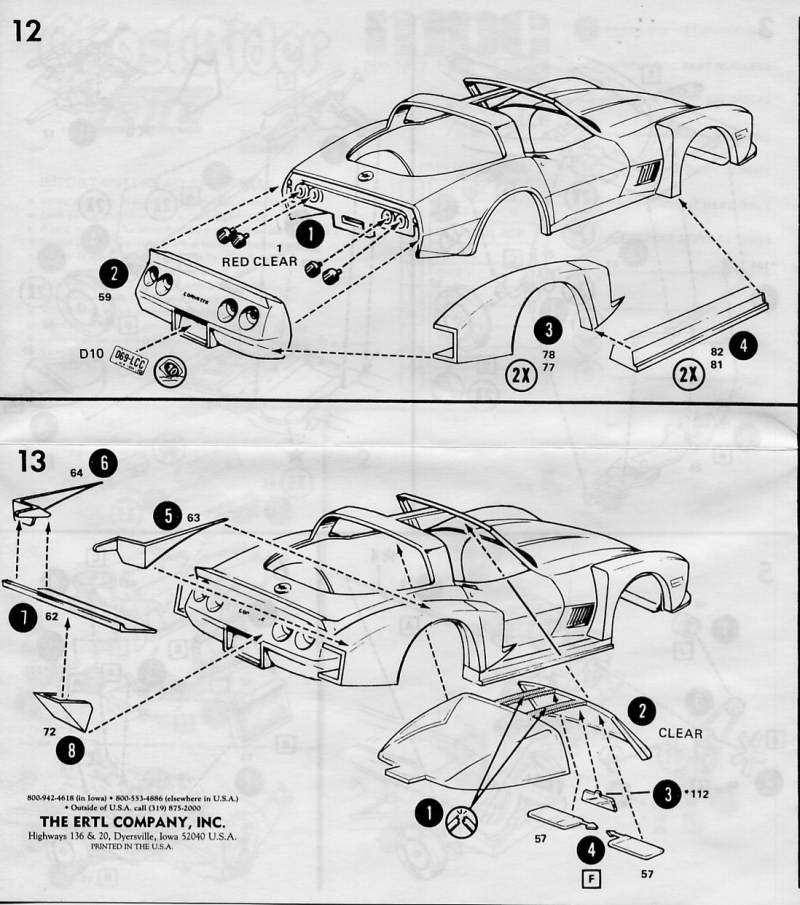 Ghost Rider Corvette MPC GhostRider Corvette Road Racer #6354 album | DRASTIC PLASTICS MODEL ...