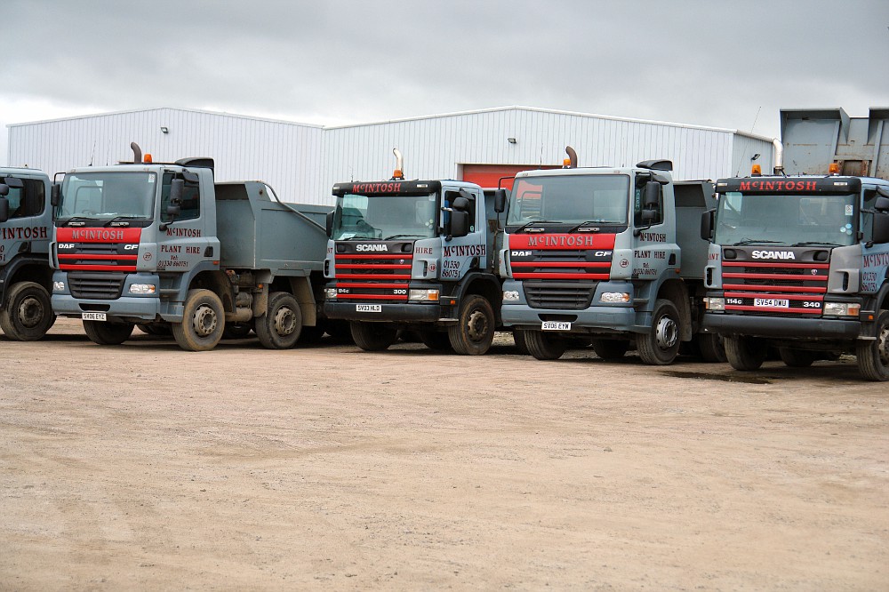 McIntosh Plant Hire [Aberdeen], Echt, Westhill, Scotland. album Brian