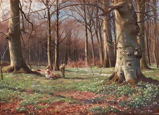 Children Resting in the Forest (1923)