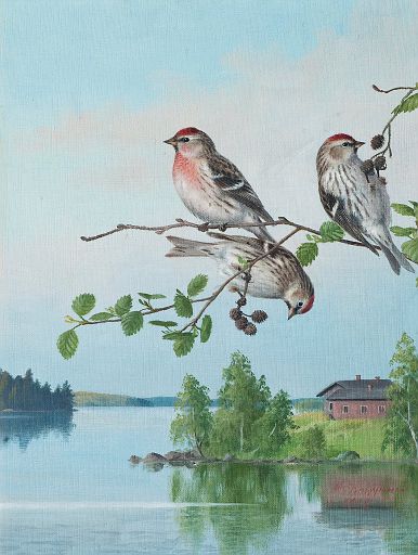 Small Birds on a Branch (1902)