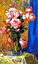 Roses in a Tall Glass [undated]