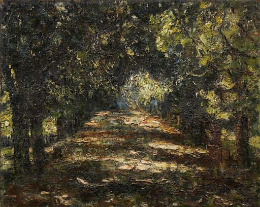 Belvedere-Allee in Weimar (1898)