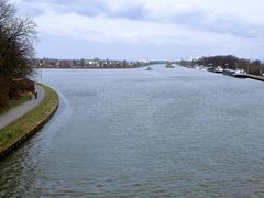 Abzweig vom Kanal zu den Weserschleusen