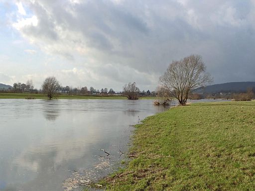 Die Weser bei Tündern