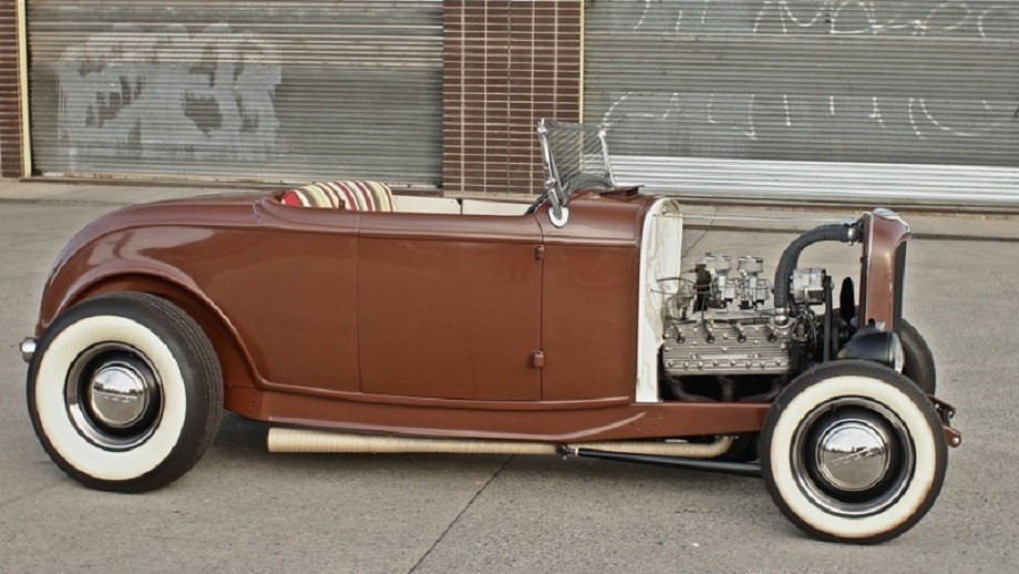 Photo: Roadster (all steel Brookville Body) The car sits on a '32