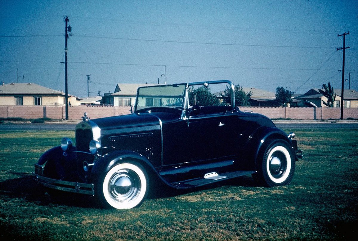 Photo Tom Booth '30 Model A Roadster Car Show) TOM BOOTH'S