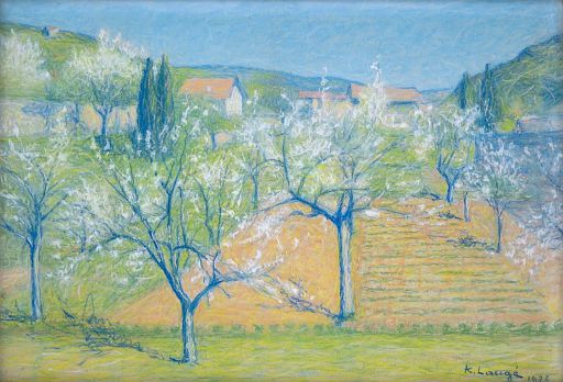 Cherry Trees in Bloom in the Moinervois (1925)