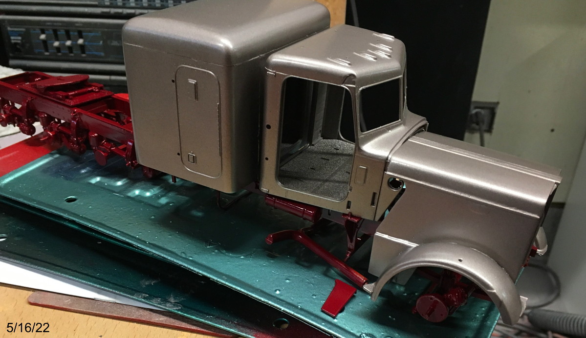 Photo: IMG 1655 red frame pink tan 5 16 22 | What's on the bench ...