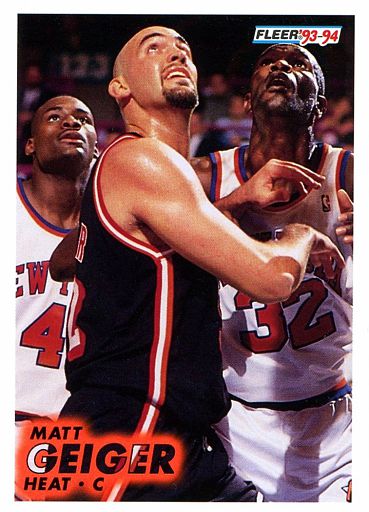 1993-94 Topps Manute Bol . Miami Heat #215