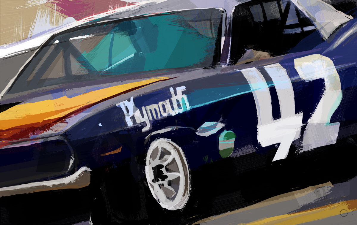 Photo douggarrisonautoracingartswedesavage42 '70 Cuda T/A