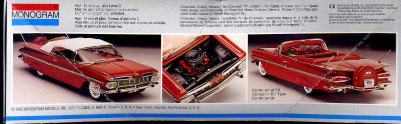Photo: 1959 Chevrolet Impala Convertible Box 3 | MONOGRAM