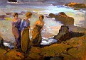 Three Women at the Seashore [undated]
