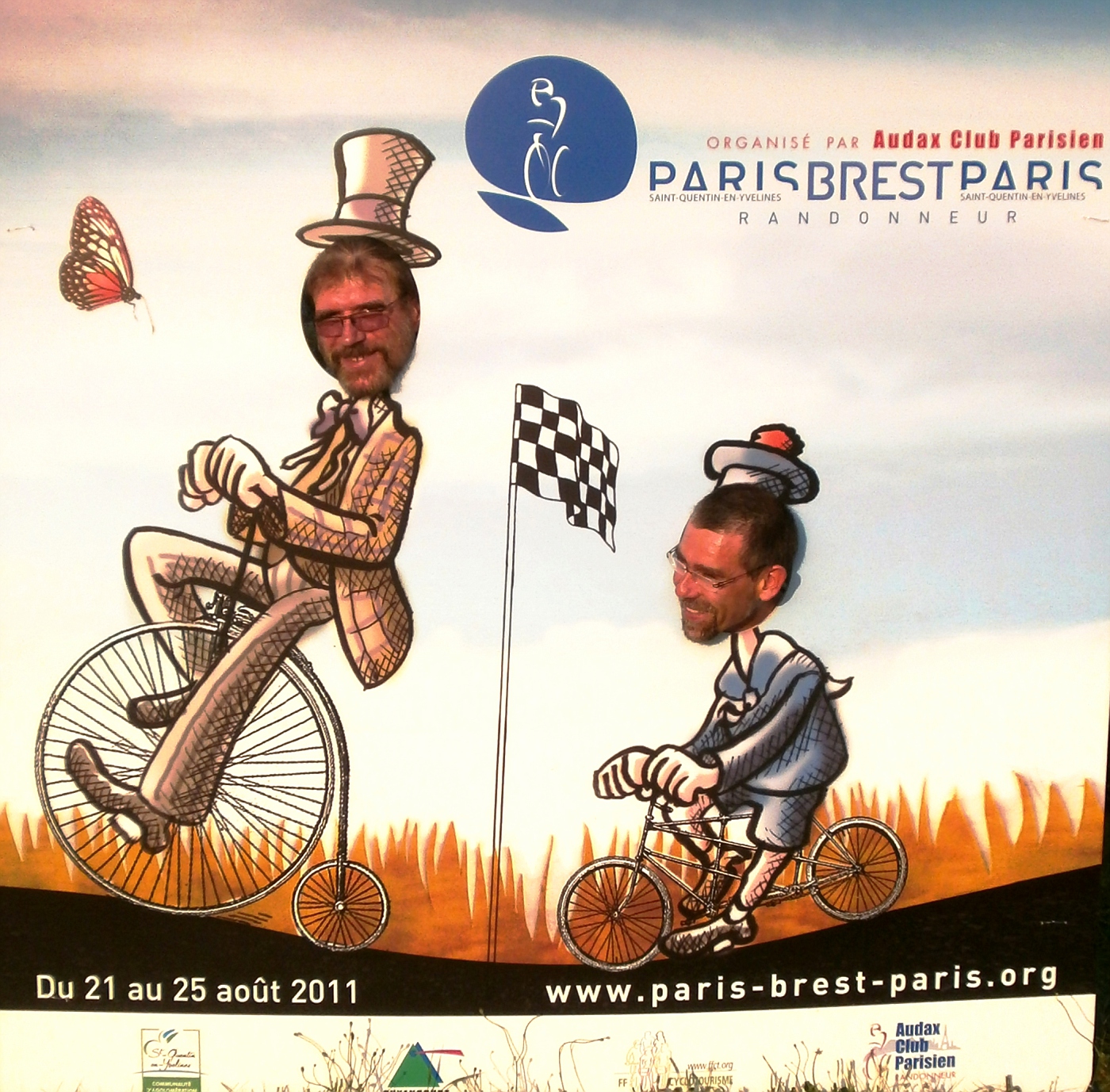 Manfred & Andreas train to ride PBP  :o)