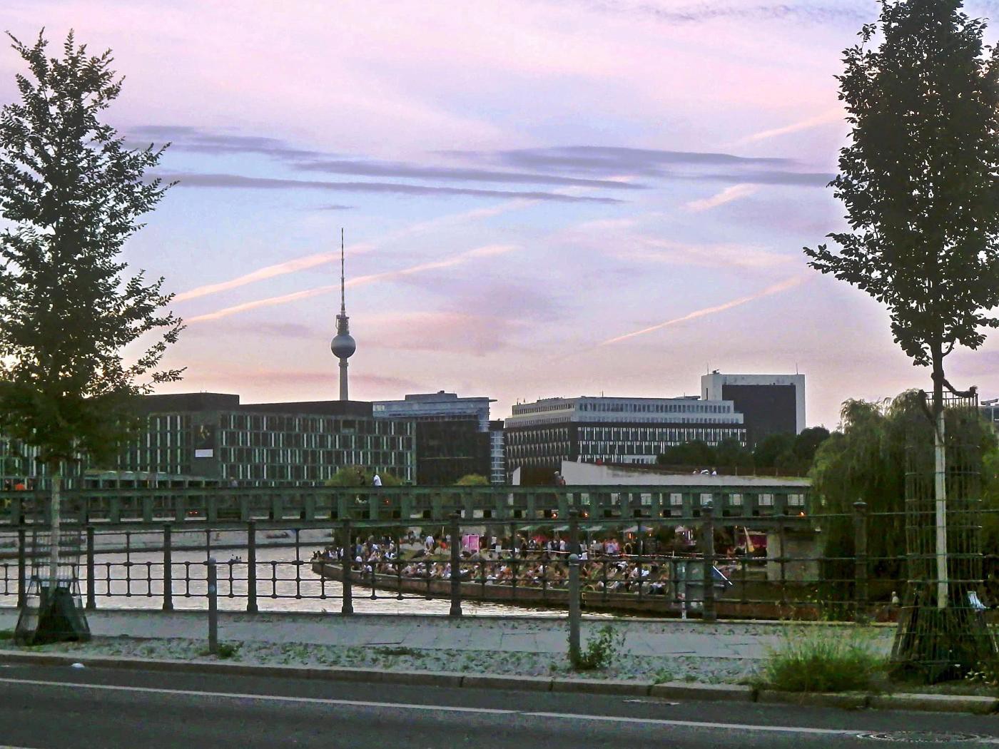 Spree und Fernsehturm