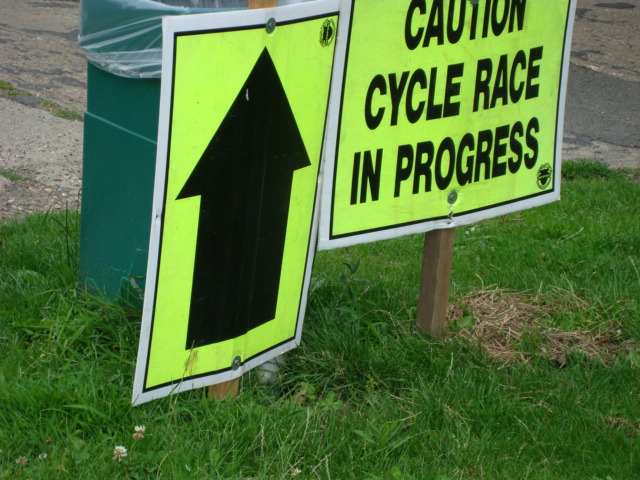 Cycle race in progress