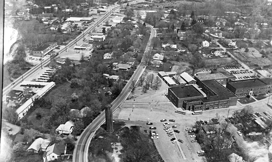 Photo: 90-Here's an aerial shot of the Oneida School | #6 - People of ...