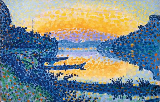 The Meuse, Evening [study] (1892)
