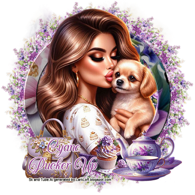 Pucker up I love you Cyane