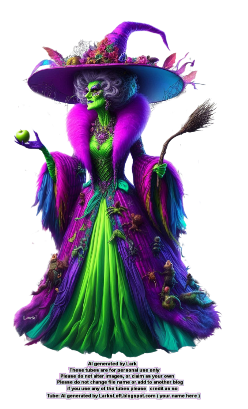 Purple and green 5